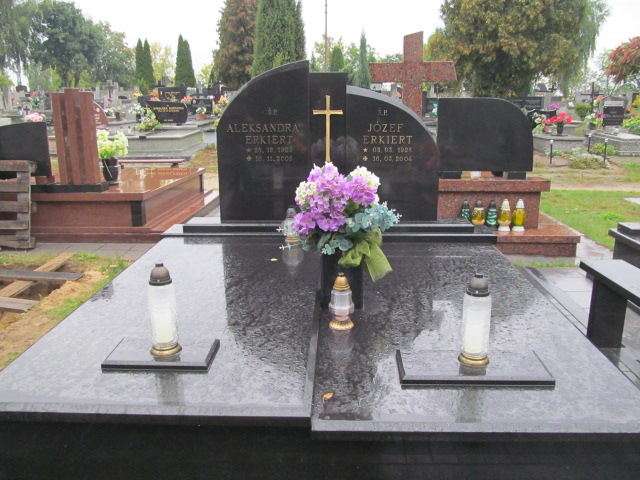 Grób Aleksandra Erkiert