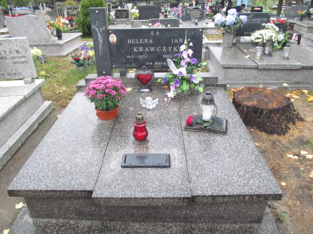 Grób Helena Krawczyk